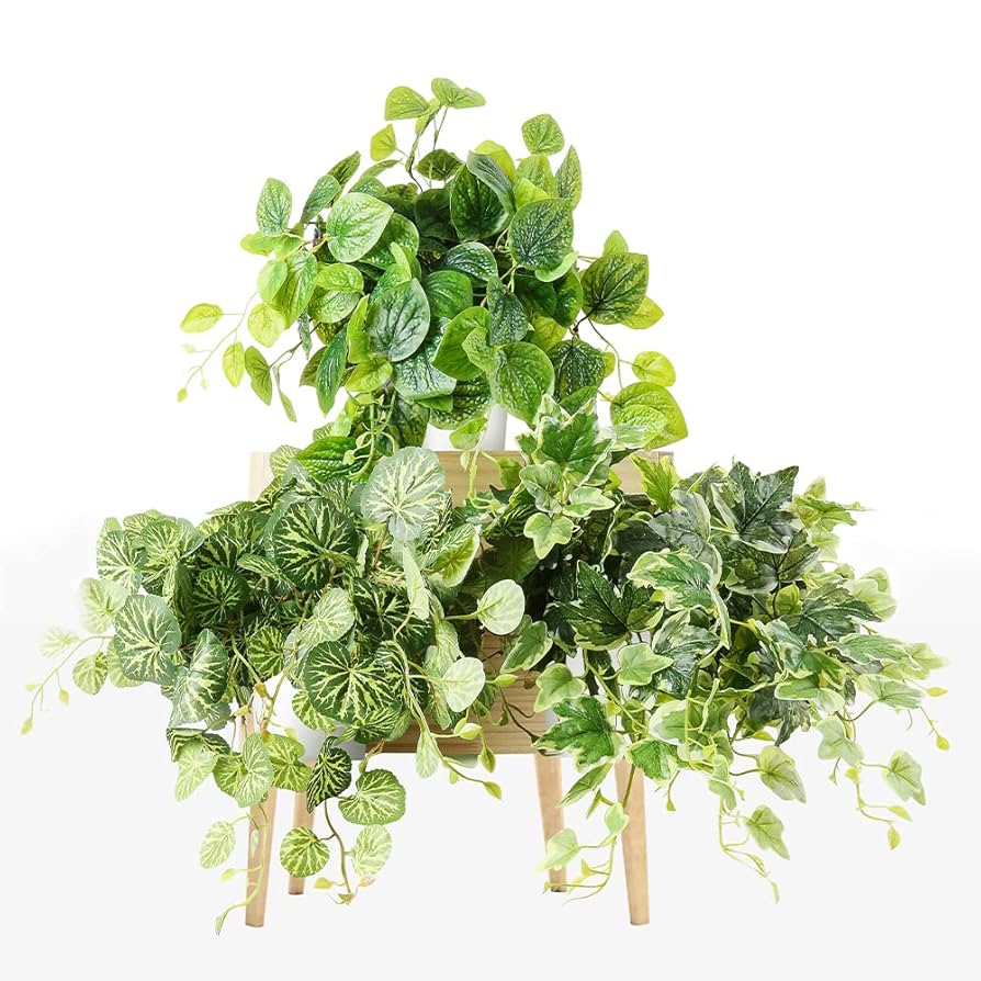 Amazon｜XiaZ 光触媒観葉植物 フェイクグリーン 3点セット 人工